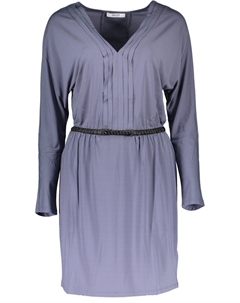 Синее женское платье из полиэстера Liu jo