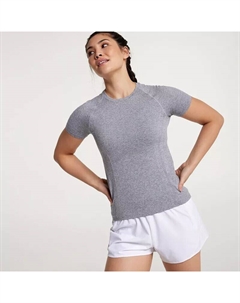 Женская бесшовная футболка, серый Calia