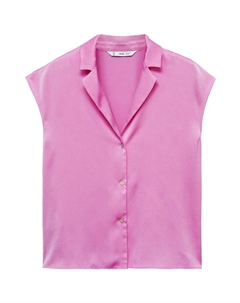 Блузка с коротким рукавом Blouse SASSA, розовый Mango