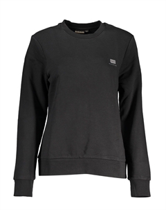 Черный хлопковый женский свитер Napapijri