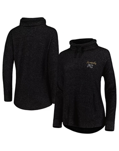 Женский черный трикотажный пуловер LAFC Cuddle с меланжевым оттенком Unbranded