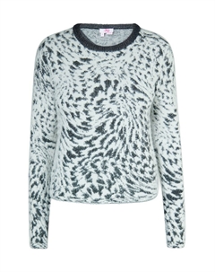 Тонкий вязаный свитер Sweater, пастельный синий Mymo