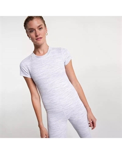 Женская укороченная жаккардовая футболка Essential, мультиколор Calia