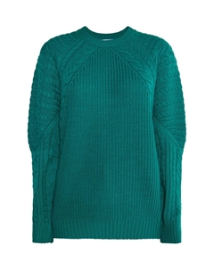 Базовый свитер Sweater Blonda, изумрудный Mymo