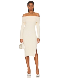 Трикотажное платье франческа, белый Steve madden