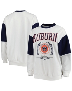 Женский темно-синий пуловер Gameday Couture Auburn Tigers It's A Vibe, пуловер «летучая мышь» Unbranded
