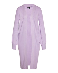 Вязаный кардиган Knit Cardigan, сиреневый Faina