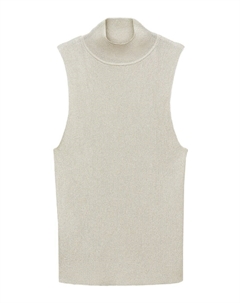 Майка Top TYRA, серебряный Mango