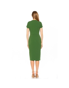 Женское платье миди со вентилируемым воротником Alexia admor