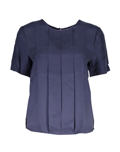 Синий вискозный женский свитер Gant