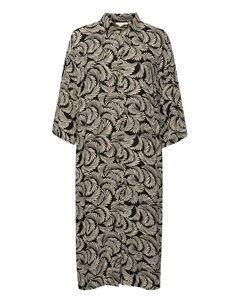 Платье рубашка Shirt Dress Marta, черный Kaffe