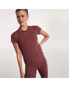 Женская укороченная жаккардовая футболка Essential, мультиколор Calia