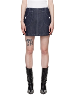 Мини-юбка из денима от Katie Holmes Edition Samantha A.p.c.