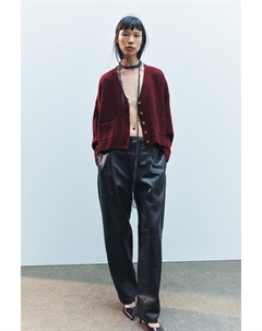 Пиджак из 100% шерсти с золотыми пуговицами, бордовый Zara