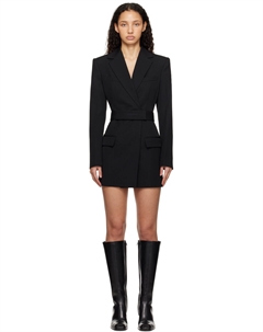 Мини-платье-блейзер с поясом Alexander wang