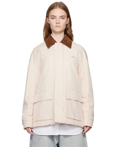 Бежевая стеганая куртка We11done