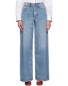 Синие облегченные джинсы Sofie Ultra Wide-Leg Rag & bone