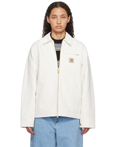 Белая куртка Детройт Carhartt work in progress