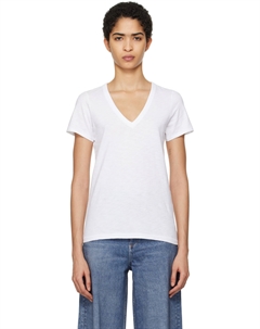 Белая футболка «The lub Vee» Rag & bone