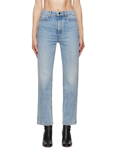 Синие джинсы «The Abigail Stretch» Khaite