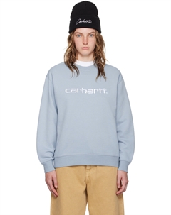 Синяя свободная толстовка Carhartt work in progress