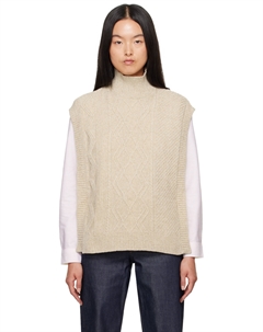 Бежевый жилет Cameron A.p.c.