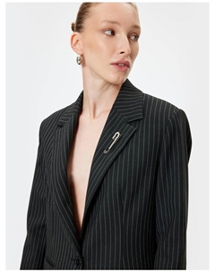 Блейзер Blazer, цвет Schwarz Gestreift Koton
