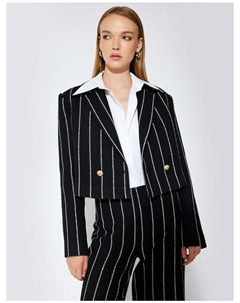 Блейзер Blazer, цвет Schwarz Gestreift Koton