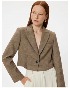 Блейзер Blazer, цвет Braun Karomuster Koton
