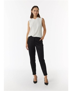 Тканевые брюки Hose 7/8, черный Comma,