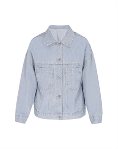 Джинсовая куртка Jacket, цвет Blue Stripes Mymo