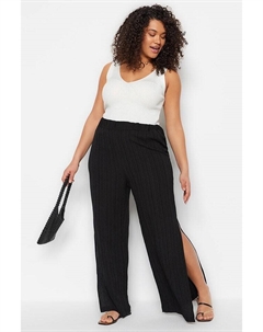 Тканевые брюки Hose, черный Trendyol