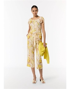 Тканевые брюки Hose 7/8, желтый Comma,