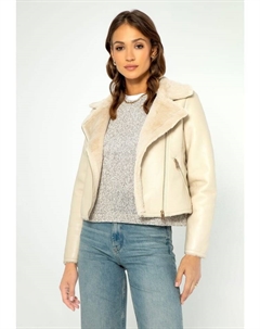 Кожаная куртка Jacket, бежевый Wittchen