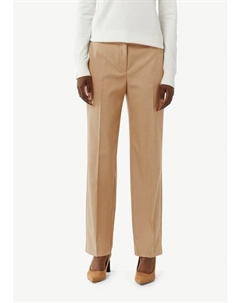 Тканевые брюки Hose lang, коричневый Comma,