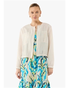 Блейзер Indoor-Jacke langarm, бежевый Comma,