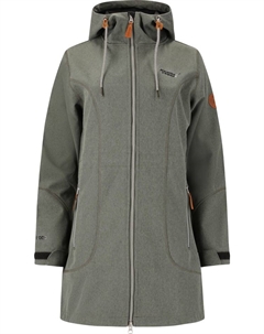 Куртка софтшелл Softshelljacke Lilan, цвет 1011 Dark Grey Melange Weather report