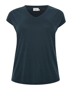 Футболка Shirt, зеленый Kaffe curve