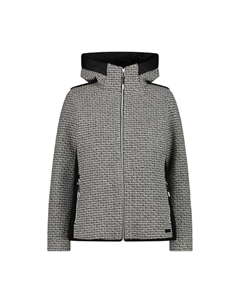 Куртка софтшелл A280 GHIACCIO WOMAN JACKET FIX HOOD, серый Cmp