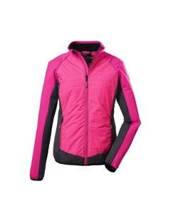 Куртка софтшелл Hybridjacke mit abzippbaren Ärmeln, цвет Neon Pink Killtec