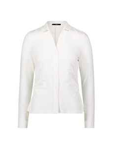 Футболка Shirt mit Knopfleiste, белый Zero