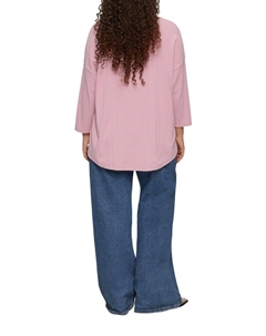 Футболка T-Shirt 3/4 Arm, розовый Qs