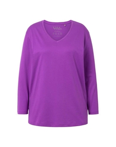 Футболка Shirt, фиолетовый Ulla popken