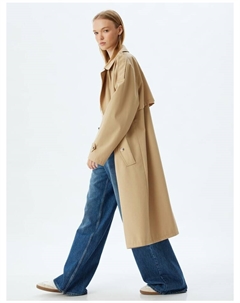 Тренч Trenchcoat, бежевый Koton
