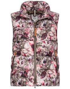 Жилет Outdoor Weste im Relaxed Fit, цвет Grau-Pink Camel active