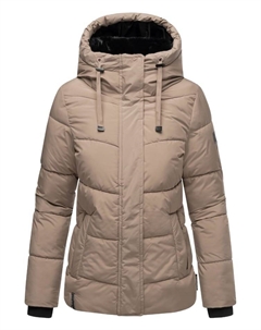 Пуховик Steppjacke Sag ja XIV, цвет Taupe Grey Navahoo