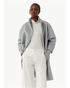 Пуховик Outdoor-Mantel langarm, серый Comma,