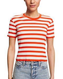 Футболка Shirt, цвет Orange/Weiß Esprit