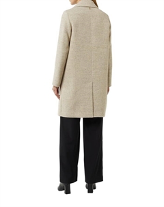 Пуховик Outdoor-Mantel langarm, бежевый Comma,