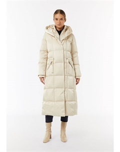 Пуховик Outdoor-Mantel langarm, бежевый Comma,